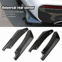 XH_6134 Black Car Universal Modified Rear Spoiler Anti_collision